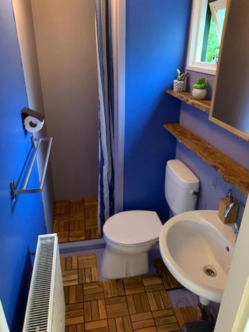 Sfeervolle Chalet Met Terras, H14 De Veldkamp, Epe, Voor 4 Personen Villa Kültér fotó