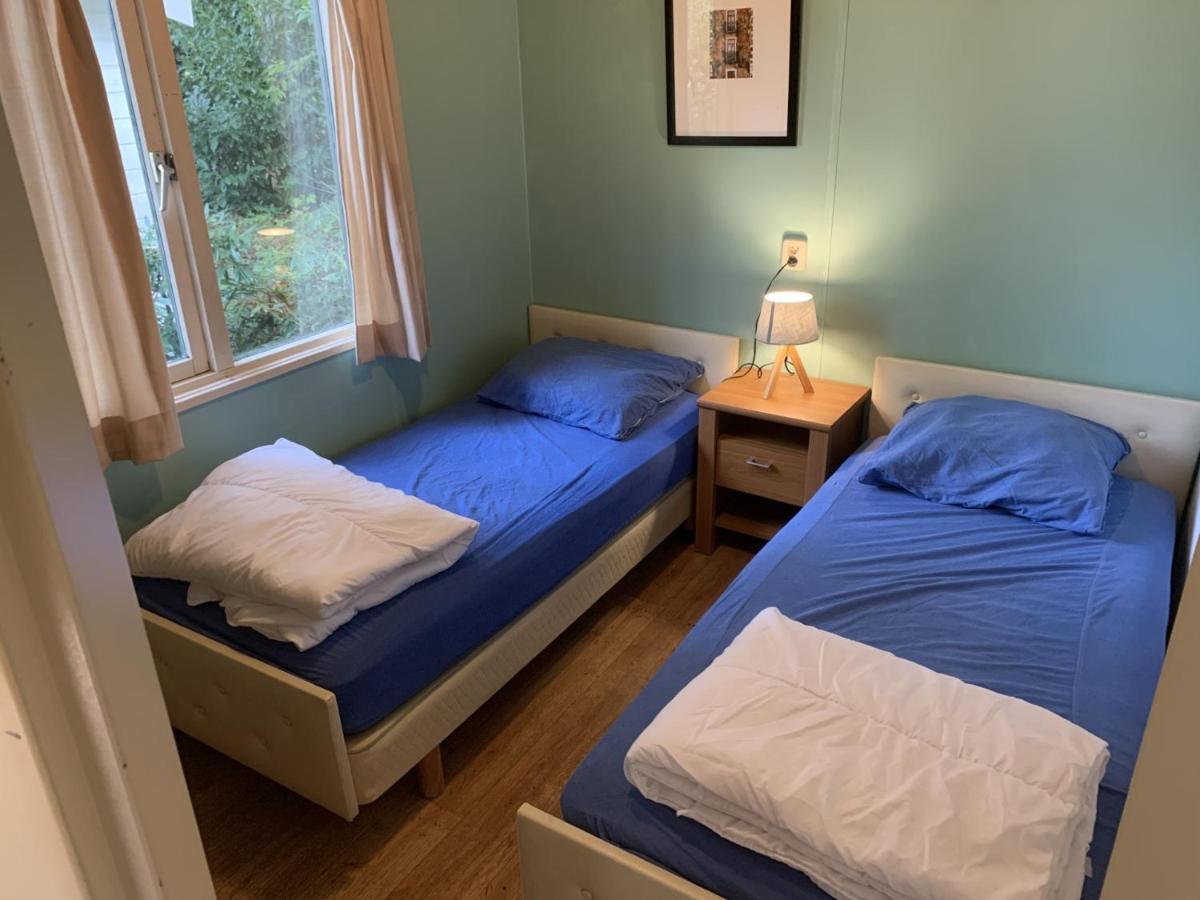Sfeervolle Chalet Met Terras, H14 De Veldkamp, Epe, Voor 4 Personen Villa Kültér fotó